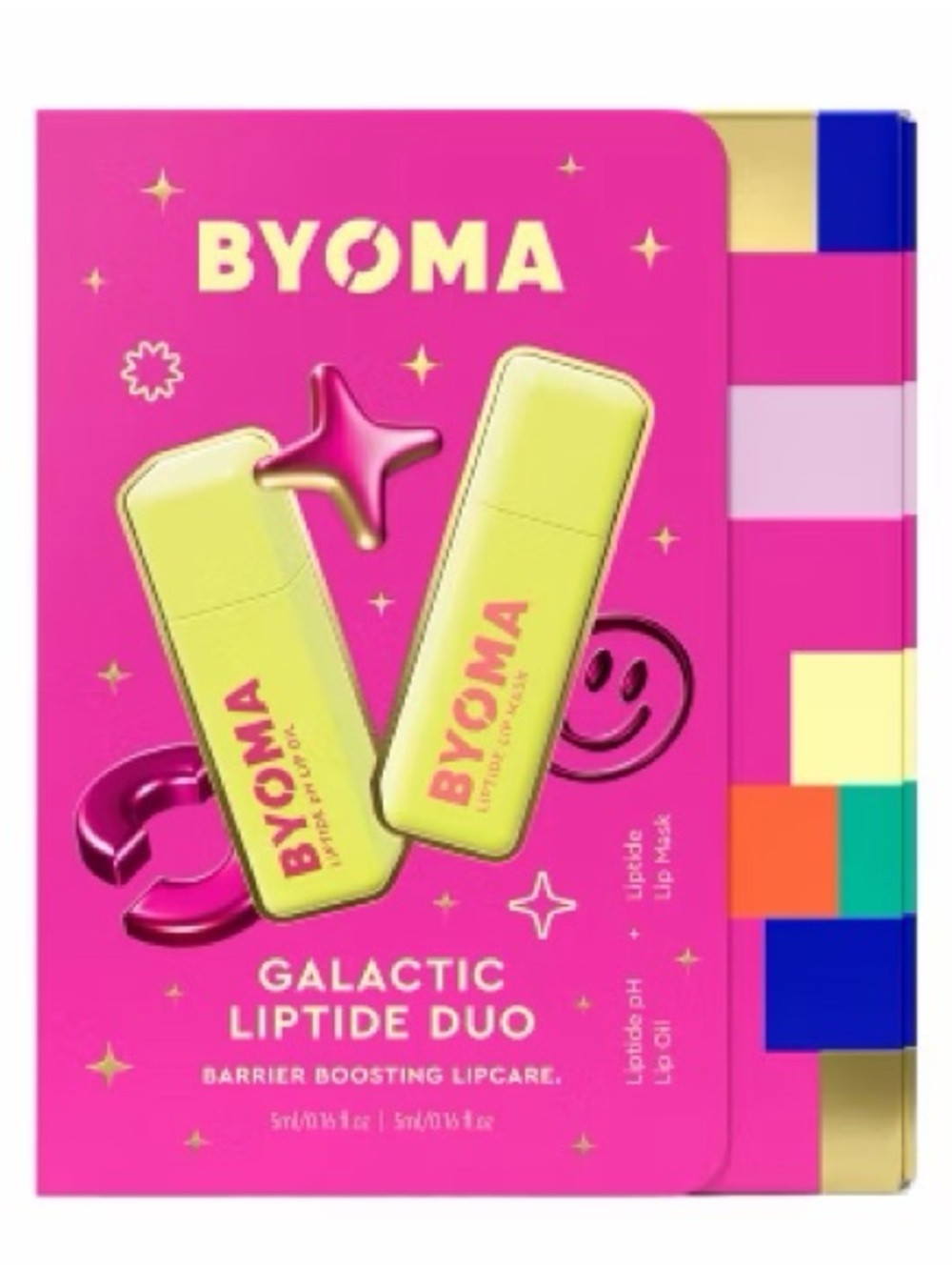 BYOMA Galactic Liptide Duo Lip Care - lip mask & lip oil